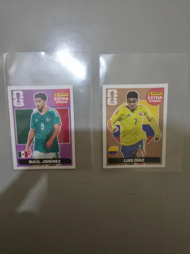 2 Figurinhas extra sticker Legend