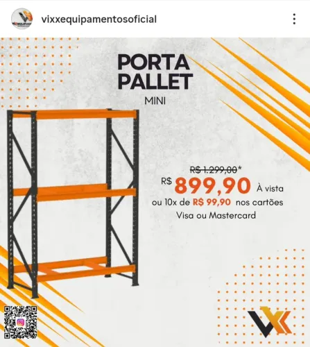 Gôndola Porta Palet