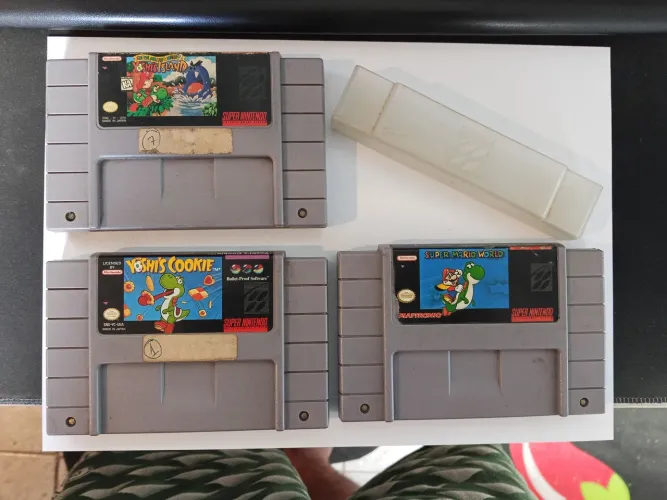 Lote jogos super Nintendo original