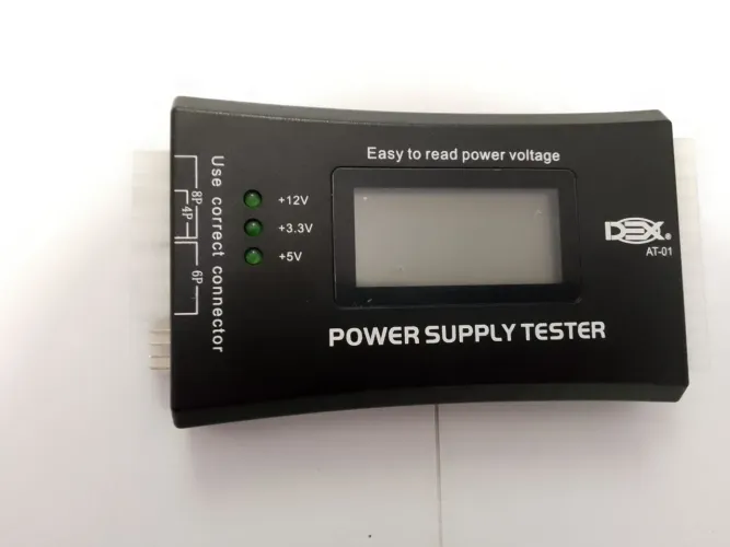 Testador de Fonte ATX Digital AT-01 Dex