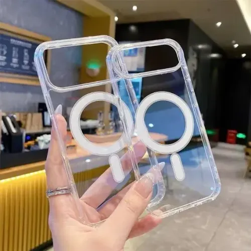 Capa Transparente MagSafe para iPhone 17 / 17 Pro / 17 Pro Max / 17 Air em João Pessoa PB 