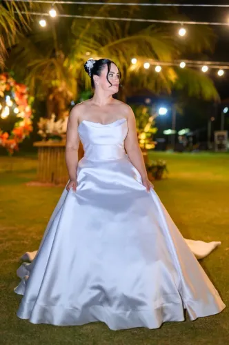 Vestido de casamento princesa