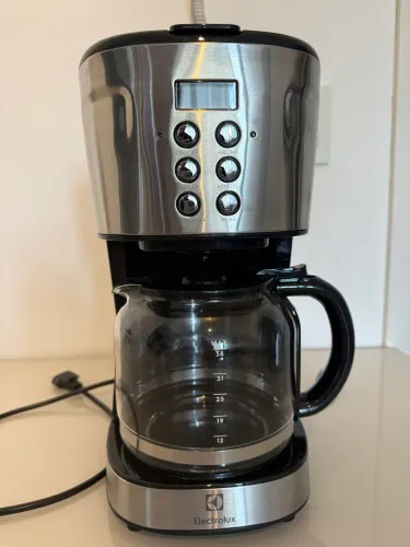 Cafeteira Elétrica Electrolux  Programável com Timer Cor Inox 127V