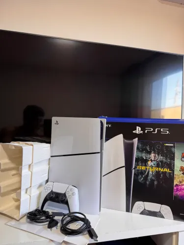 PS5 SLIM MÍDIA DIGITAL 1TB! PEGO SEU PS4 PARCELO !