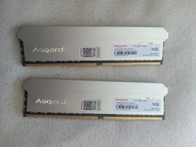 32gb memória RAM ASGARD