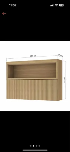 Armário Mdf ripado