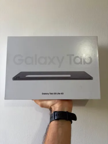 Galaxy Tab S10 Lite, 128GB, Tela 10.9", 5G, Cinza (Lacrado, Nf e garantia)