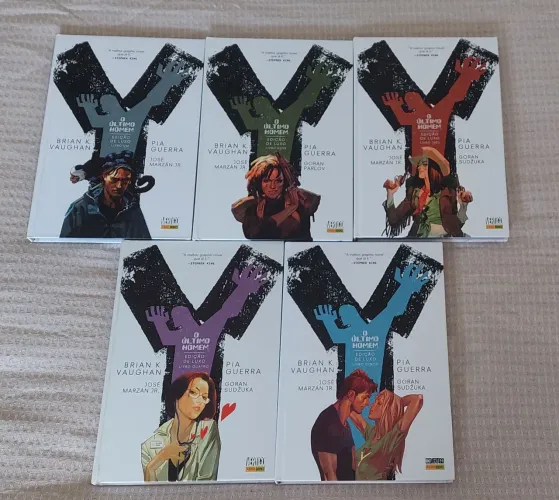 HQ Y: O Último Homem completo vol. 1 a 5