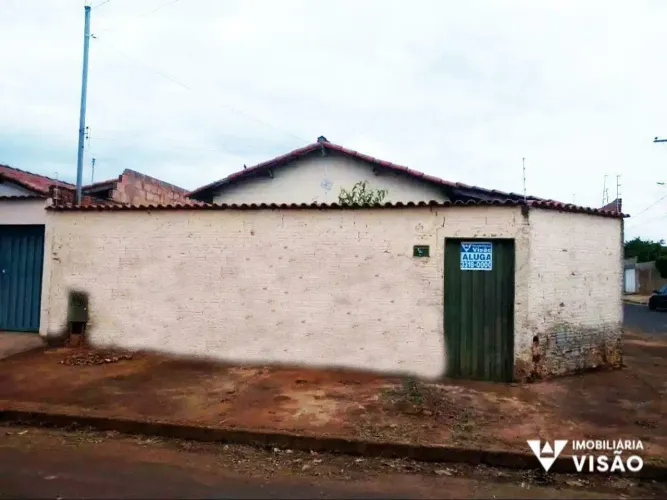 CASA PARA ALUGUEL, 02 QUARTOS, 01 VAGA, RESIDENCIAL MORUMBI - UBERABA/MG