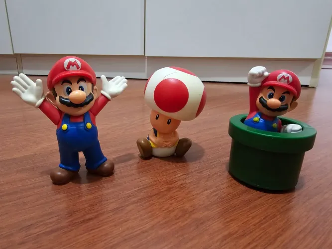 Miniaturas boneco Mario Bros