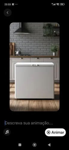 Freezer semi novo 6 meses de usso 