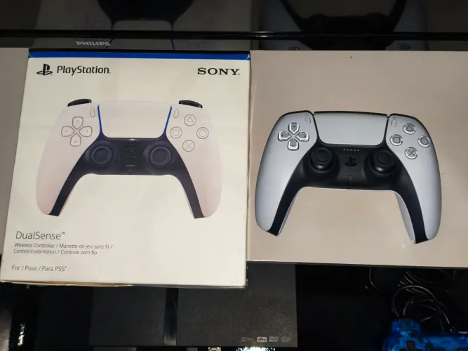 Controle DualSense PS5 Pouquíssimo Uso, Original Completo!