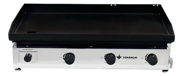 Chapa A Gás Inox 80Cm C80 - Met. Venâncio