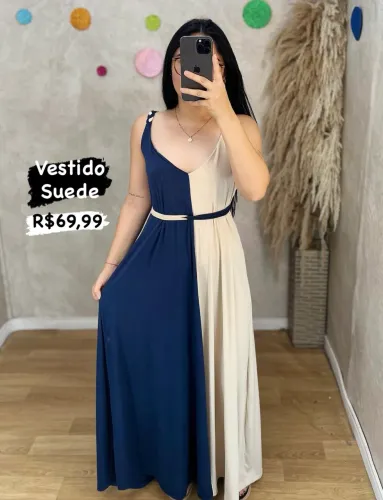 Vestidos novos vestem super bem TAM G