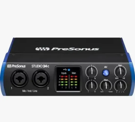 Interface de audio PreSonus Studio 24 C