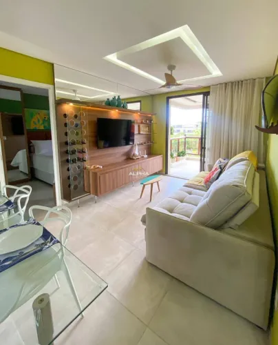 Apartamento para Venda em Caucaia, Cumbuco, 2 dormitórios, 2 suítes, 2 banheiros, 2 vagas