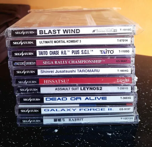 Jogos Sega Saturn - Leia descrição