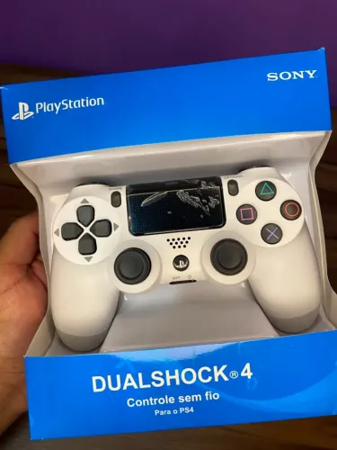 Controle Ps4 Sem Fio Branco an21