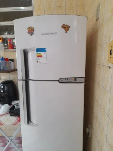 Geladeira Brastemp fross free gelando muito 