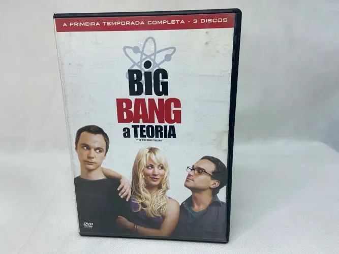DVD SerieThe Big Bang Theory 1ª Temporada Áudio Inglês Leg PT big bang a teoria
