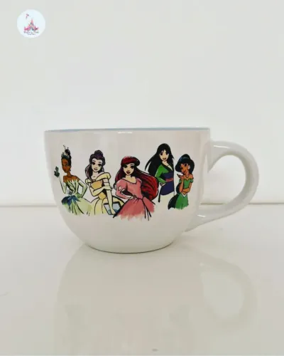 Caneca Princesas da Disney Importada Grande