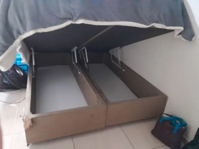 Cama queen completa