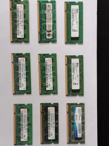Lote memória DDR2.