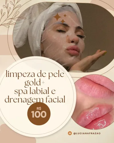 Limpeza de pele gold