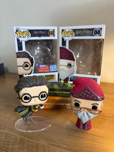 Funko Harry Potter Exclusivo CCXP 2025 + Funko Dumbledore