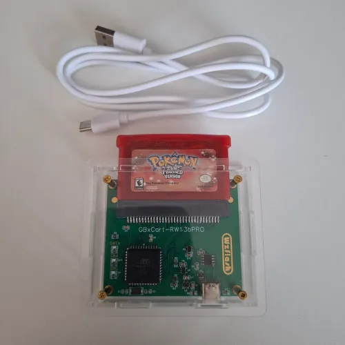 GBxCart RW 1.3b - leitor e gravador de cartuchos Gameboy. Clássico, Color e Advance