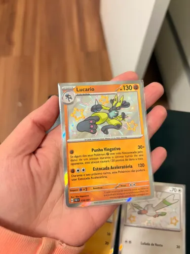 Lucario Shiny + Pawmi Shiny + Wingull Shiny | Pokémon TCG | NM