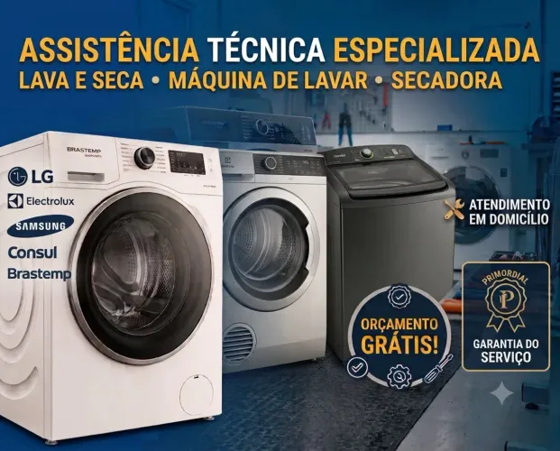 Assistência de máquinas de lavar