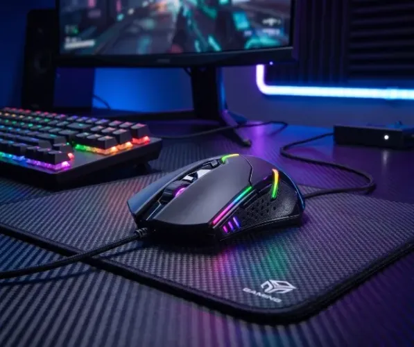 Mouse Gamer Redragon centrophorus Rgb preto