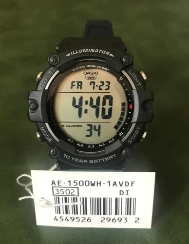 Casio AE 1500 preto