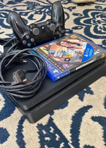 Ps4 slim 902 jogos 1TB