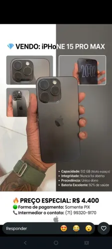 iPhone 15 pro Max 