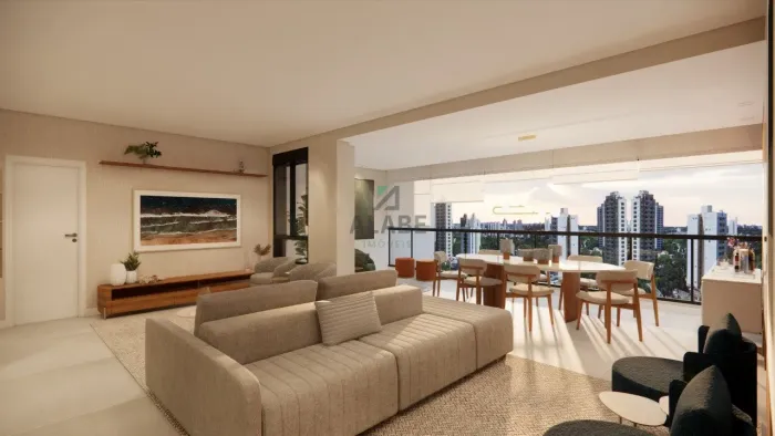 Apartamento em Brooklin Paulista com 151m²,