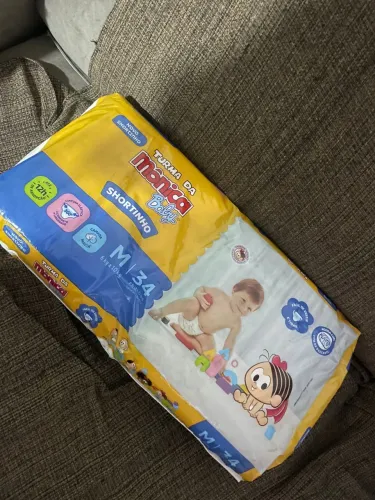 Fralda turma da Mônica baby 