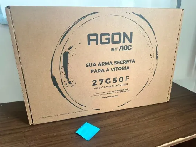 Monitor 27 AOC IPS AGON 144Hz LACRADO! NOVO! 0,5ms Gamer HDR10 G-SYNC Garantia Nota F G50