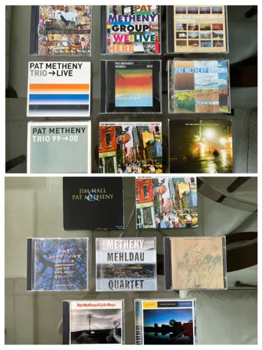Coleção Pat Metheny 16 CDs - Jazz / Fusion - ECM, Geffen, Warner, Nonesuch