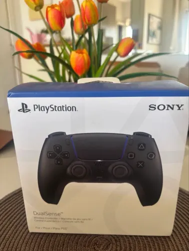 Controle ps5 na garantia novo.