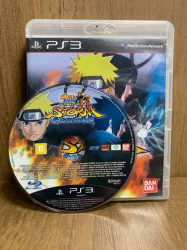 Jogo Naruto Storm Generations PS3, PlayStation 3. CD em perfeito estado.
