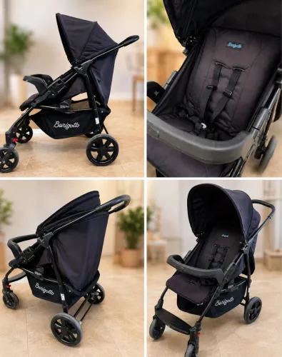 Carrinho de Bebê Burigotto - Conforto, Segurança e Praticidade!
