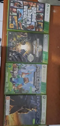 4 jogos originais de XBOX360 (ñ abaixo valor)