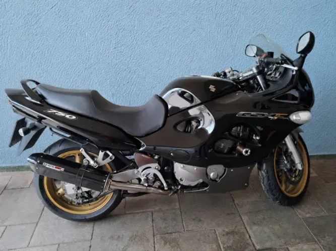 Suzuki Gsx 750F Preta