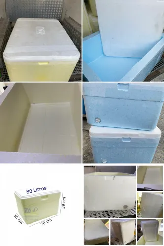 Caixa de isopor 80Litros