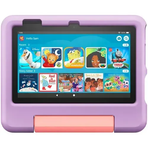 Tablet Amazon Fire HD 7 Kids 12ª Geração 16GB + 2GB RAM - Tela 7? com Capinha Roxa Infanti