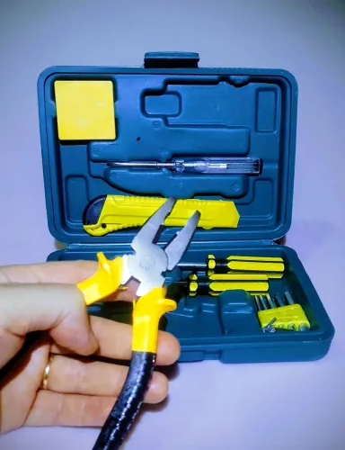 Kit Jogo de Ferramentas com Maleta 12 peças Titanium