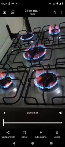 Vedo fogão outomatico Brastemp