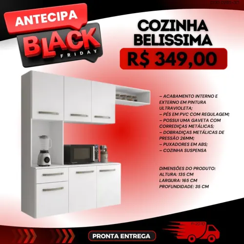 ARMÁRIO DE COZINHA BELÍSSIMA